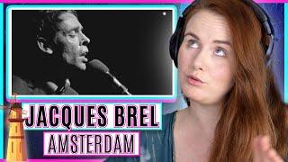 Vocal Coach reacts to Jacques Brel - Amsterdam Live officiel Les Adieux à l’Olympia 1966