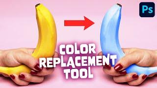 The Color Replacement Tool Photoshop CC Tutorial  How to Change Color