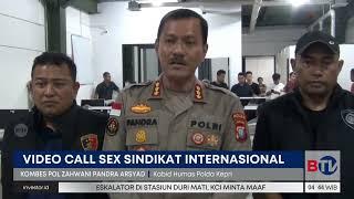 Polisi Bongkar Sindikat Video Call Sex VCS Internasional 88 Orang Dibekuk