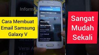 Cara Buat Email Play Store Samsung Galaxy V