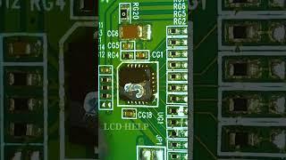 SMD IC De soldering process #lcdhelp #lcdrepair #ledtvmotherboard