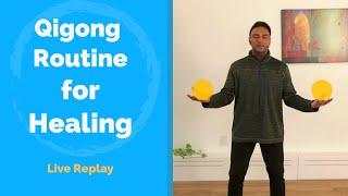 Qigong Practice For Healing - Simple routine with Jeffrey Chand