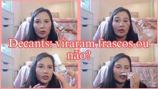 MEUS DECANTS Viraram frascos ou não?