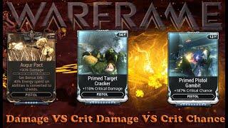 Warframe - Damage VS Crit Damage VS Crit Chance