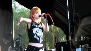 Paramore Monster New Song Live Warped Tour San Diego 080911.mov