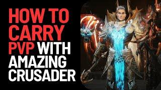 JUST ONE ACTION FOR CARRY - AMAZING CRUSADER PVP BUILD - ArRO - T≡MPLΛR  DIABLO IMMORTAL