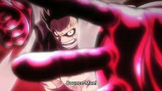 Luffy use gear 4 against kaido  One Piece  Episode 1017