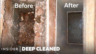 How Decades Worth Of Dust is Deep-Cleaned From Air Ducts  Deep Cleaned  Insider