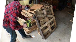 How To Quickly Disassemble Wood Pallets