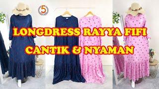 Daster Longdress Rayya Fifi Cantik dan Nyaman di Channel Kasalima