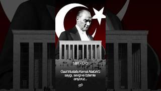 Cumhuriyetimizin kurucusu Gazi Mustafa Kemal Atatürk’ü saygı sevgi ve özlemle anıyoruz.