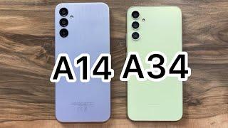 Samsung Galaxy A14 vs Samsung Galaxy A34