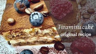 Tiramisu cakeOriginal recipe