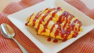 Cooking Japanese Omelet Rice オムライス - Omuraisu