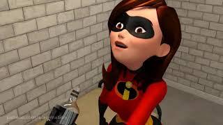 Elastigirl Muscle Growth -THE INCREDIBLES Short Video