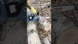 Makita Electric Chainsaw 16 inch At Work #shorts #chainsawman #chainsaw #makita #electricchainsaw