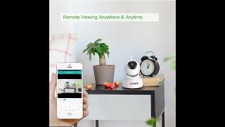 360º Kablosuz Wifi İp Kamera 1080P Full HD 3 MP Hareketli Kamera Gece Görüşlü Ev Ofis Bebek İzleme