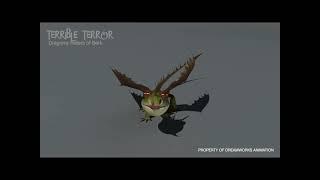 Terrible Terror Animation Model from Dragons Riders of Berk