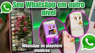 CINCO FUNÇÕES INCRÍVEIS DO WHATSAPP + COMO PERSONALIZAR