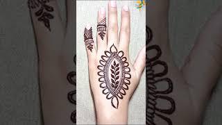 Very beautiful easy mehndi design   new stylish mehndi design #shorts​