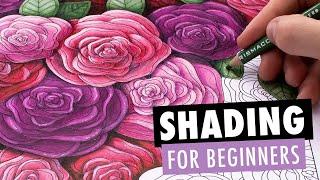 How to Draw Shadows with Colored Pencils Easy Shading Techniques for Adult Coloring Books