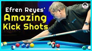 Efren Reyes Amazing Kick Shots