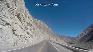 Recorriendo la Ruta Nacional 7. Desde Potrerillos hasta Uspallata. Mendoza