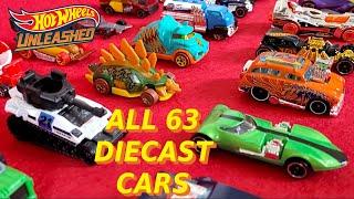 HOT WHEELS UNLEASHED – ALL 63 DIECAST CARS + Super Treasure Hunts + Pass Vol. 1 + Free DLC Cars