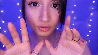 ASMR Repeating Relax With Gum Chewing Mouth Sounds and Face Touching