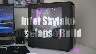 £1000 Intel i5 6600K R9 390X Timelapse Build