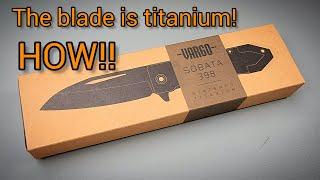 SINTERED TITANIUM ALLOY BLADE?? TITANIUMCERAMIC BLADE? WTF