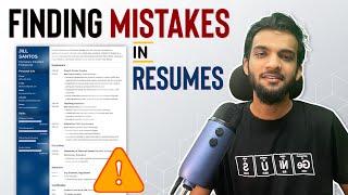 WHAT NOT to write in A RESUME  Software Engineering Jobs  Episode - 1