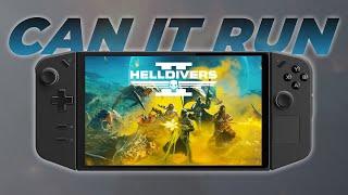 Helldivers 2 - Lenovo Legion Go & more Performance and Settings