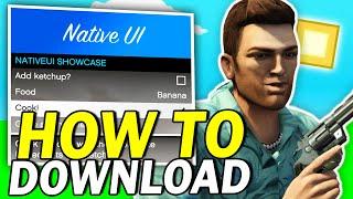 How to Install Native UI GTA 5 Tutorial