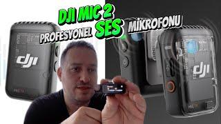 DJI MIC 2 Cep Boyutunda Profesyonel Ses Yaka Mikrofonu  Youtuber Yaka Mikrofonu #dji #mikrofon #ses