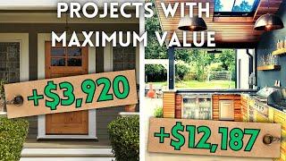 Highest ROI Home Improvement Projects According to Actual Data