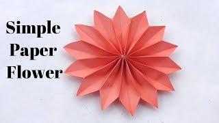 How To Make Flower Out Of Paper - Easy