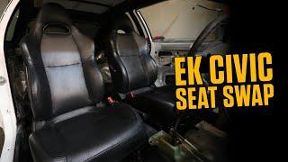 RSX Seat Swap in EK Civic