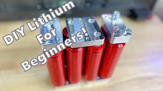 How to build a 12v lithium battery bank for beginners Headway 16ah build