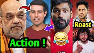 Amit Shah Action on  Dhruv Rathee  Abhi & Niyu Trolled Dhruv Rathee  CarryMinati  Thugesh