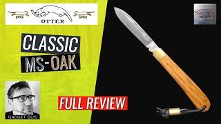  Otter Messer Traveller Classic MS  Oak  UNBOXING  Review  UKLegal  EDC  Pocketknifes