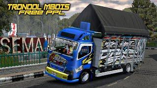 SHARELIVERY MOD CANTER TRONDOL COSTOM 13 MOD BUSSID TERBARU