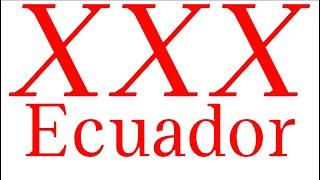 How to pronounce Ecuador XXX?CORRRECTLY