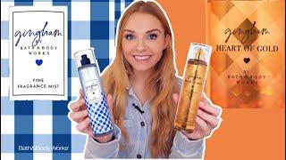 NEW BATH & BODY WORKS GINGHAM HEART OF GOLD vs GINGHAM FRAGRANCE MIST REVIEW  Soki London