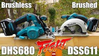 Makita DSS611 VS Makita DHS680 18V Circular Saws