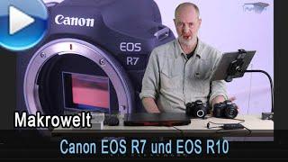 Canon EOS R7 und EOS R10 näher vorgestellt. Die neue APS-C-Klasse im spiegellosen R-Format