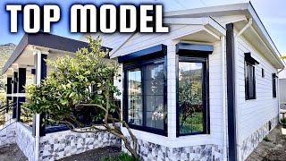 SÜPER MODEL PREFABRİK EV TURU ve FİYATI - Manto Yalıtım Alttan Isıtma Prefabricated Home Price Cost