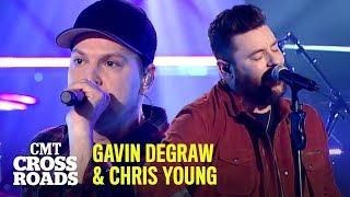 Gavin DeGraw & Chris Young Perform Hangin’ On  CMT Crossroads