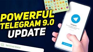 Telegram Premium features BECOMES FREE unique Emoji Statutes and MUCH MORE — Telegram 9.0 Update