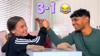 Girlfriend vs Boyfriend  ARM WRESTLING CHALLENGE 